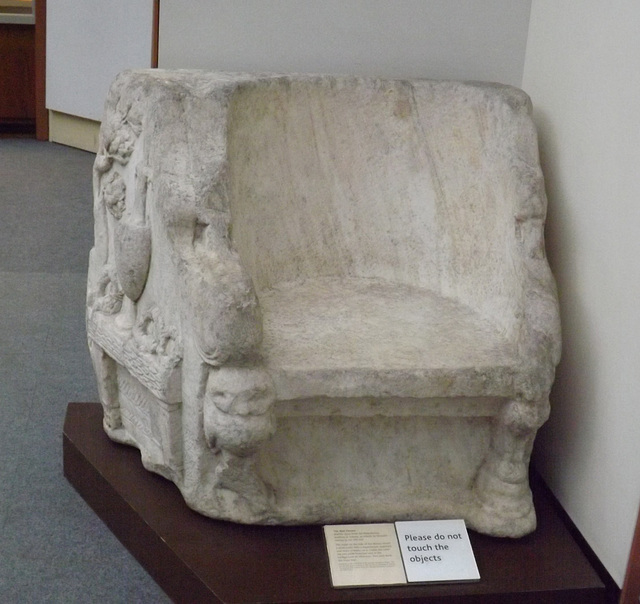 The Biel Throne in the British Museum, April 2013