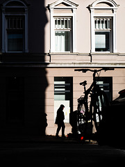 Silhouette & bike