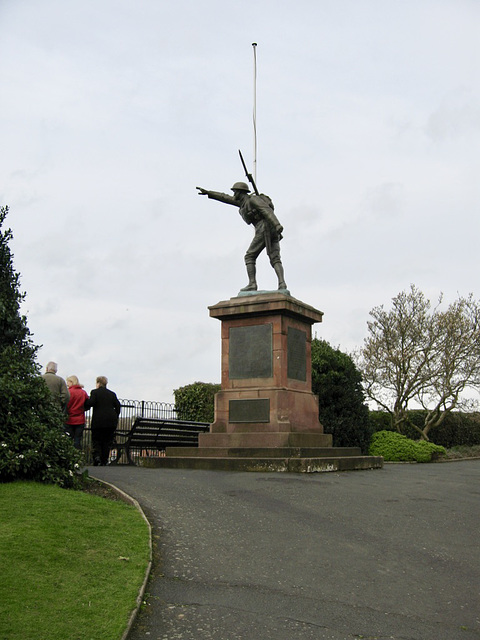 War Memorial near Bridgnorth Castle