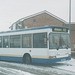 Burtons Coaches KP51 SXY at Mildenhall - 1 Feb 2003 (504-13)
