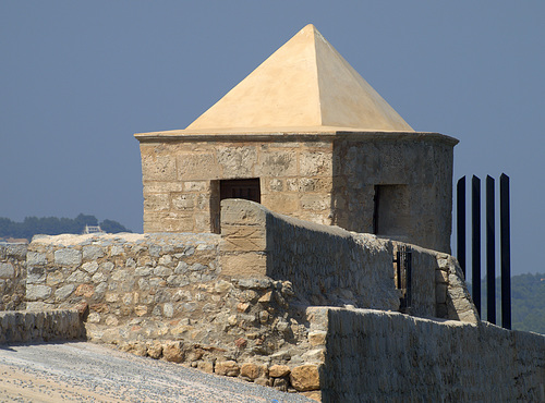 Corner Tower at Ibiza Town Castle