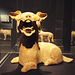 Dog Terracotta Sculpture in the Metropolitan Museum of Art, July 2017