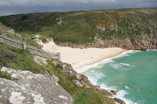 Porthcurno Beach