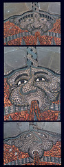 Faces on Discovery Point Compass