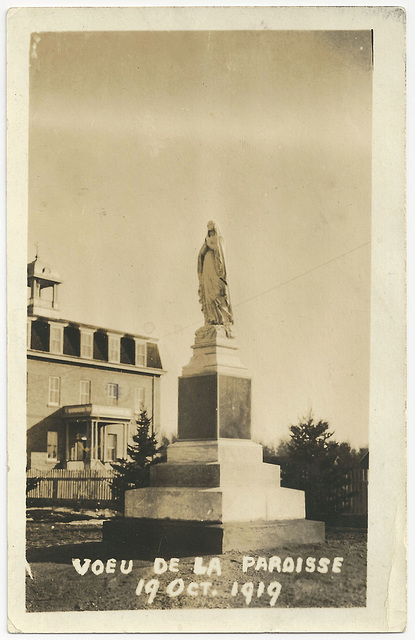 MN0984 NOTRE DAME DE LOURDES - VOEU DE LA PARADISSE