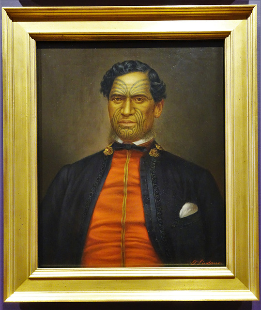 Gottfried Lindauer (1839-1926): Major Waata Kukutai