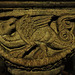 canterbury cathedral (11)dragon on mid c12 crypt capital