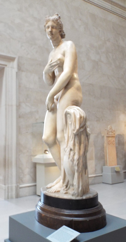 Marble Statue of the Capitoline Aphrodite in the Metropolitan Museum of Art, February 2024