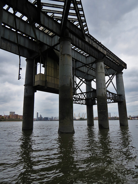 coal jetty, greenwich power station, london