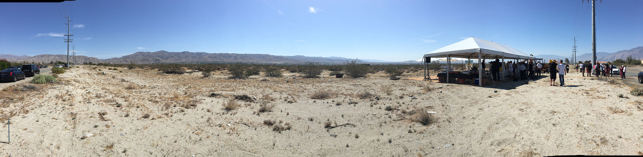 Marijuana Cultivation Groundbreaking Panorama