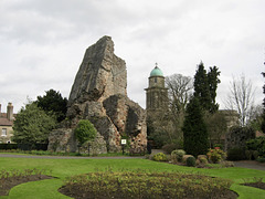 Bridgnorth Castle and the Church of St. Mary Magdalene, Bridgnorth
