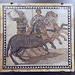 Mosaic with the Victorius Green Quadriga in the Archaeological Museum of Madrid, October 2022