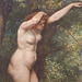 Detail of The Young Bather by Courbet in the Metropolitan Museum of Art, May 2011