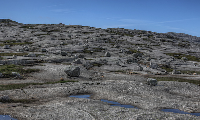 The trail to Kjeragbolten