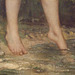 Detail of The Young Bather by Courbet in the Metropolitan Museum of Art, May 2011
