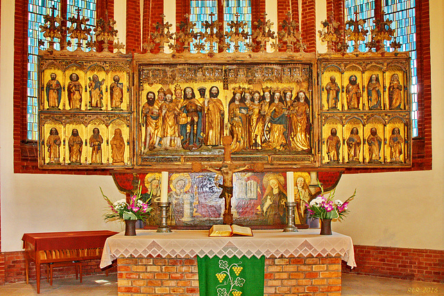 Warnemünde, Altar der Stadtkirche