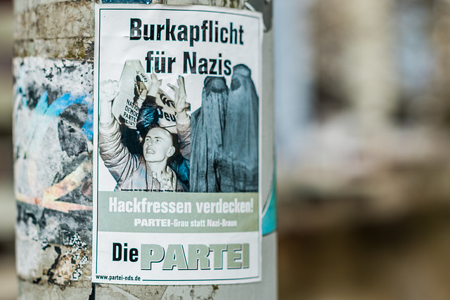 Burkapflicht für Neonazis