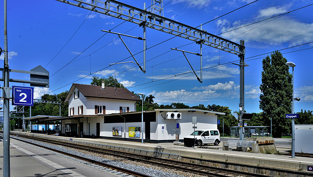 Coppet VD   Bahnhof SBB-CFF