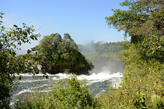 Zimbabwe, Right Stream of the River of Zambezi upstream of the Victoria Falls