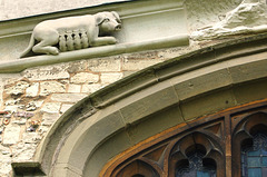 Recent  restoration work, Toddington Church, Bedfordshire