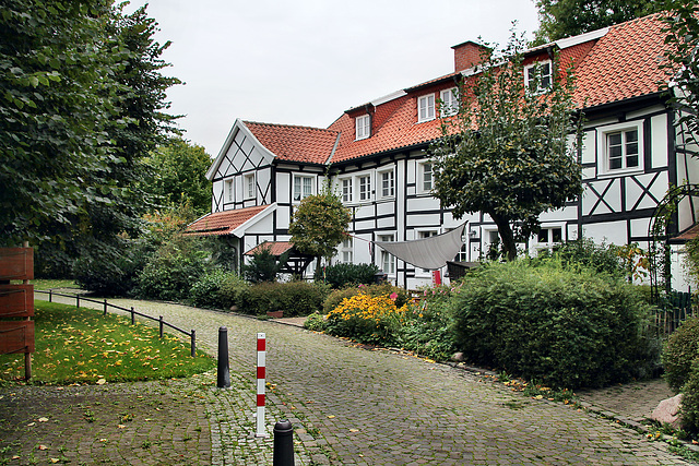 Fachwerkhäuser am Bönener Kirchplatz / 9.10.2023