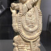 Detail of The Back of the Ivory Figurine of a Yakshi from Pompeii in the Metropolitan Museum, October 2023