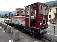 Diesellokomotive der Ferrovia Monte Generoso Zahnradbahn