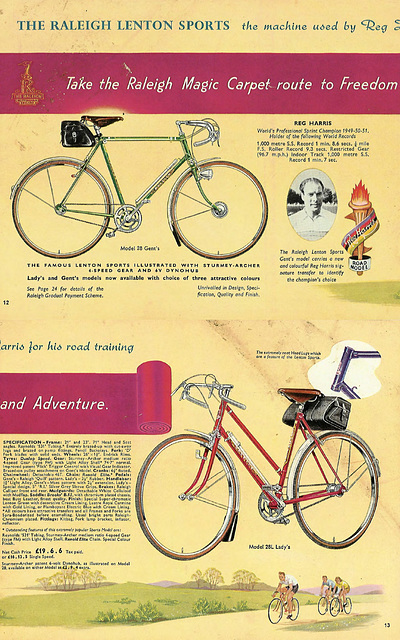 1953 Raleigh Lenton Sports