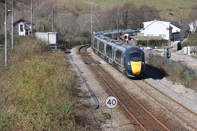 Class 800 at East Aberthaw