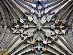 canterbury cathedral (5) c15 lierne vaulting in the porch of 1415-8