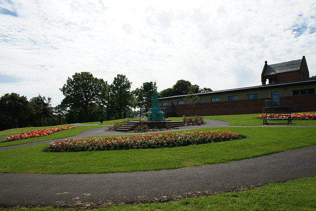 1902 Coronation Fountain In Kay Park