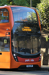 'Dullingham' and 'Cambridge' displayed on Stagecoach 10809 (SN69 WBF) - 1 Sep 2020 (P1070445)