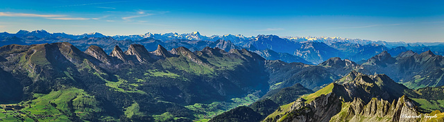 Churfirsten im Toggenburg Kt St.Gallen  Schweiz