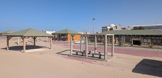 Quatre bancs pour un bain de soleil assuré