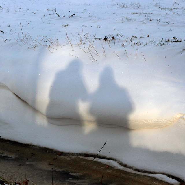 Selfie in the snow