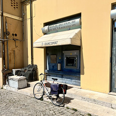 Fano 2025 – Bancomat of the Monte dei Paschi di Siena bank Fano 2025 – Bancomat of the Monte dei Paschi di Siena bank