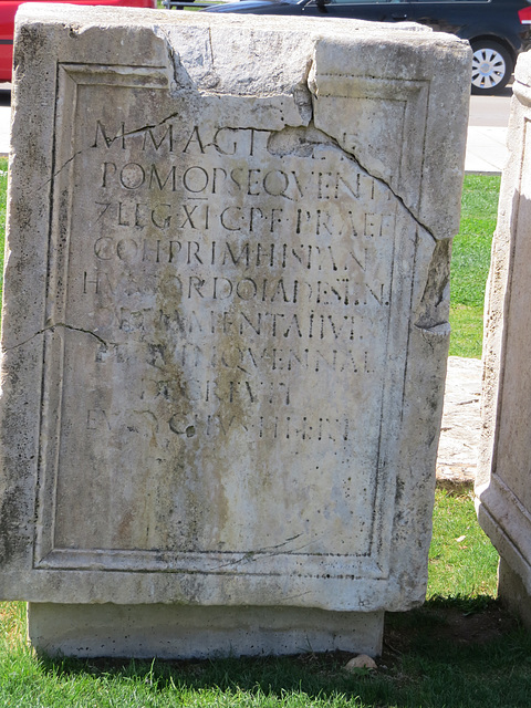 Forum de Zadar : inscription inédite ?