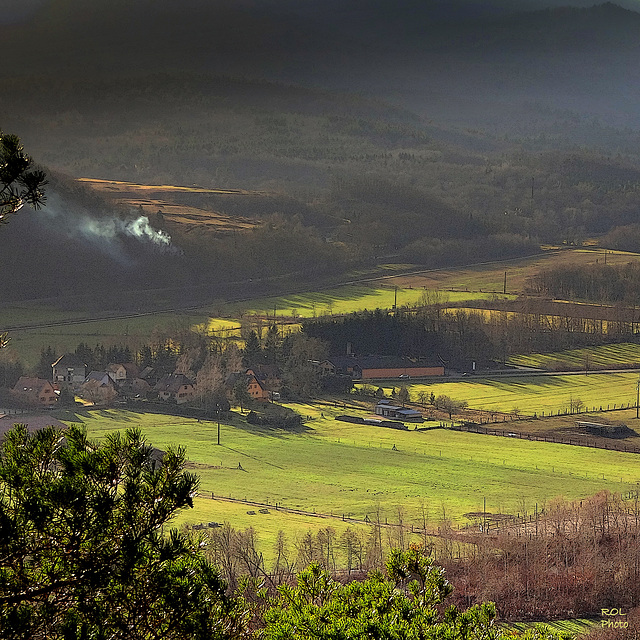 Vers la vallée de Ste-Marie-aux-Mines