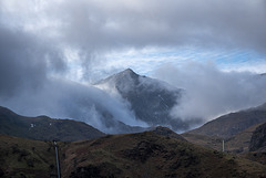 From the Snowdon viewpoint