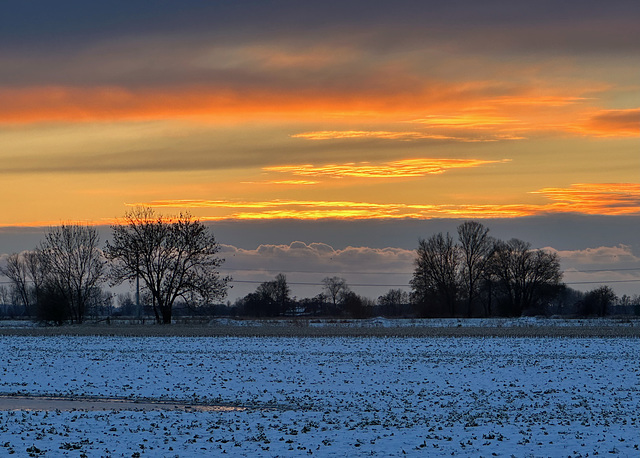 Sonnenuntergang heute Abend