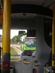 DSCN6668 On the Cambridgeshire Guided Busway - 9 Aug 2011