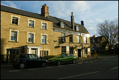 sunlight on the Kings Arms