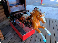 A vintage horsie