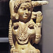 Detail of the Ivory Figurine of a Yakshi from Pompeii in the Metropolitan Museum, August 2023