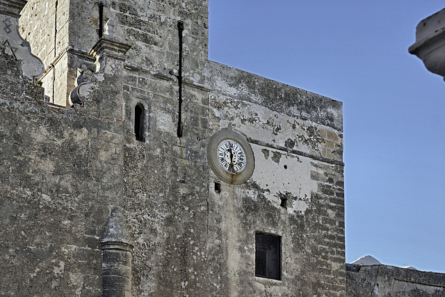 Clock Tower, Divino Salvador Parish Church – Vejer de la Frontera, Cádiz Province, Andalucía, Spain