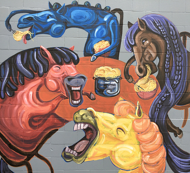Mural in Langley, BC