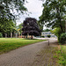 Schulhof der Gräfin-Imma-Grundschule (Bochum-Stiepel) / 13.07.2023