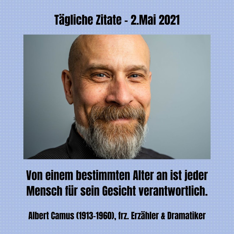 Tägliche Zitate 2. Mai 2021