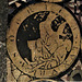 canterbury cathedral (45) sobriety and luxury, virtues roundel in early c13 pavement