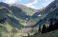 En redescendant du lac de Tilisuna